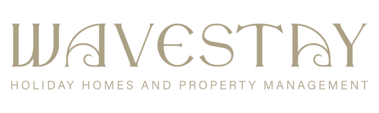 Wavestay logo Horizontal Sand